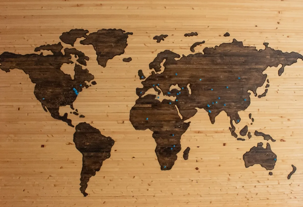 Mapa mundial representando los paises del Convenio de La Haya donde es valida la apostilla