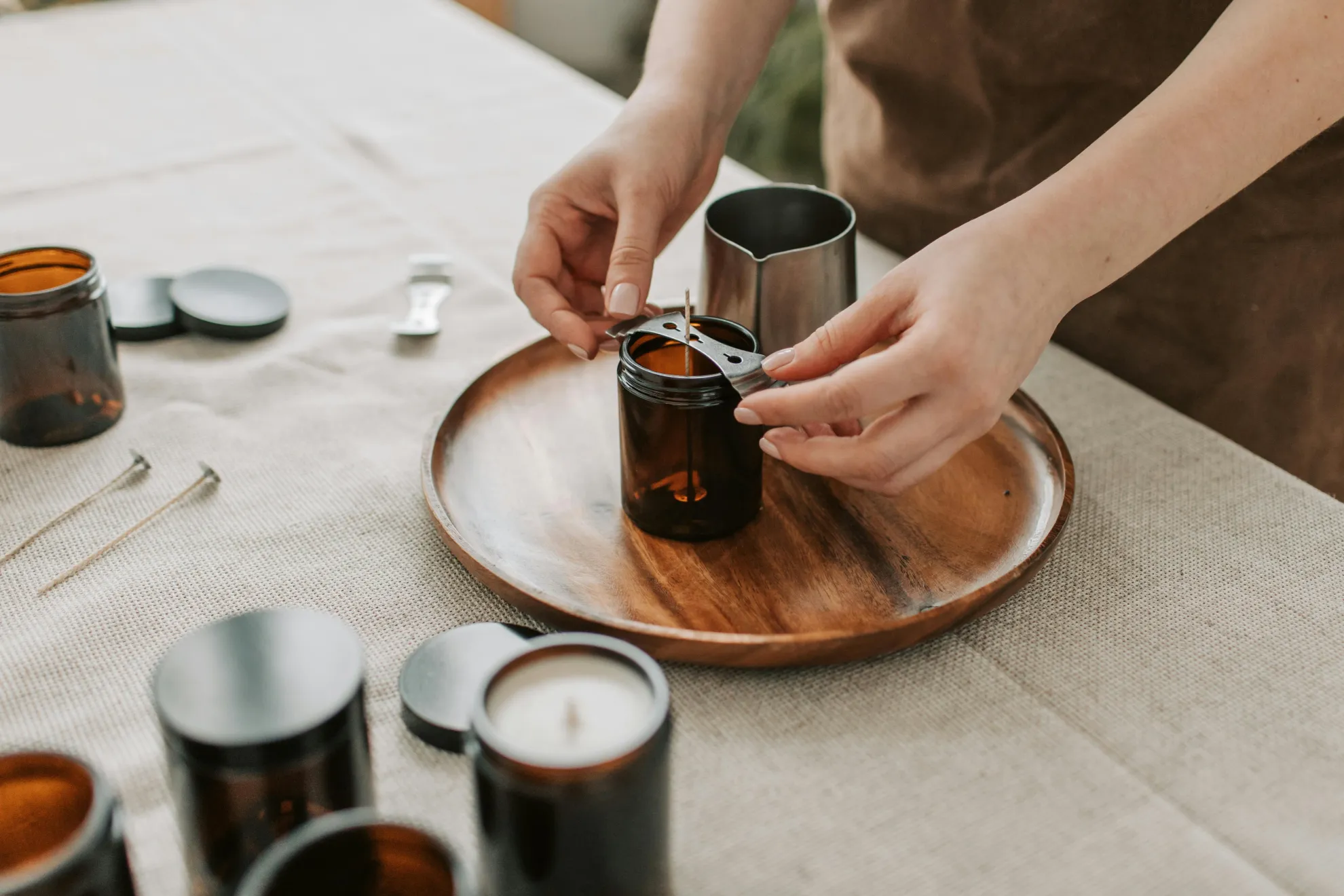 taller de velas naturales y artesanales